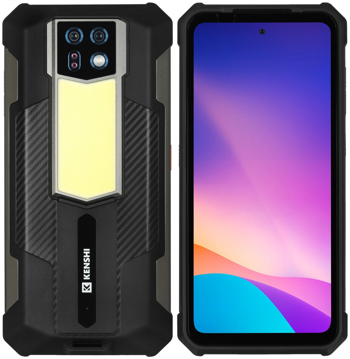 Вот это жёлтое по центру, это "фонарик", а не освещение вспышкой, как у всех.