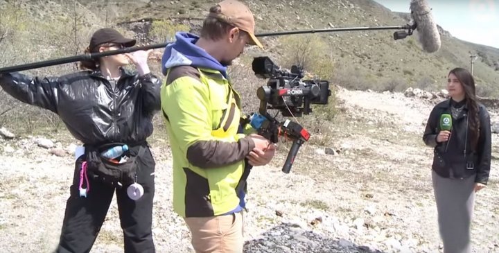 фото из архива А.Шишиной и скриншоты из сериала «Наш спецназ»