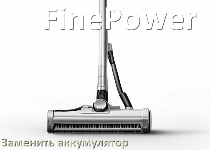 
Как у пылесоса FinePower заменить аккумулятор и поменять батарею