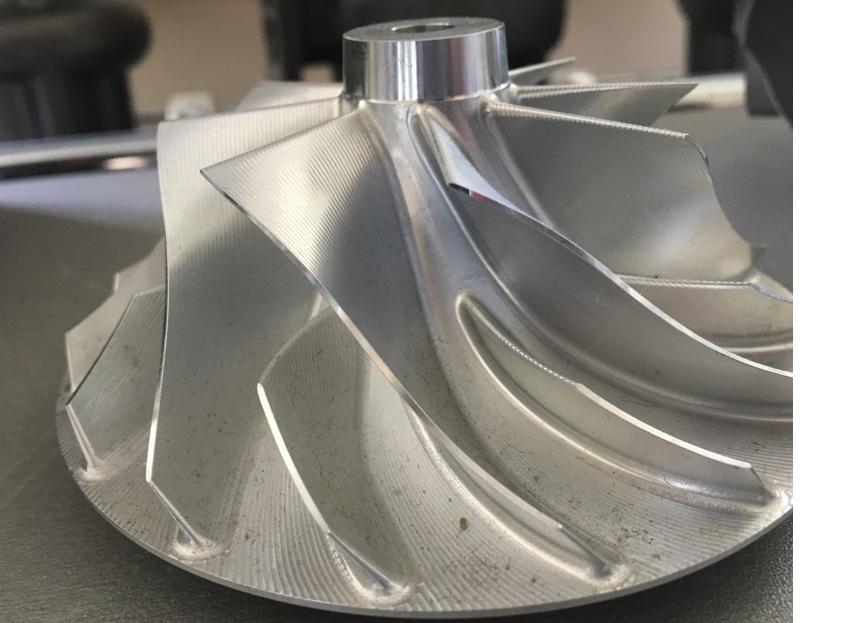 Деталь после обработки на фрезерном станке