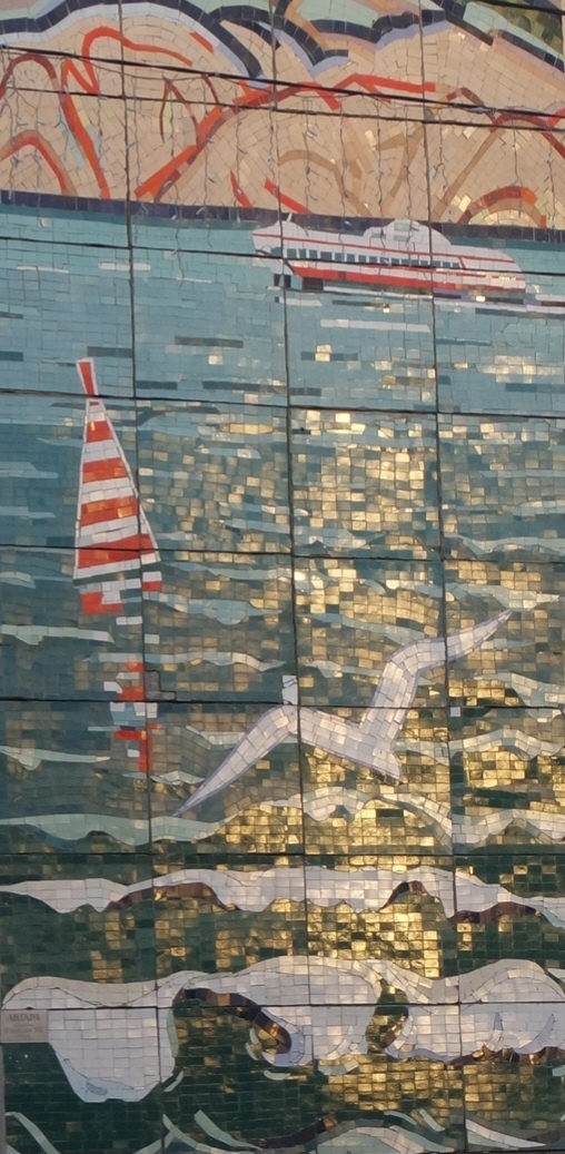 смальта на закате "взыграла"...