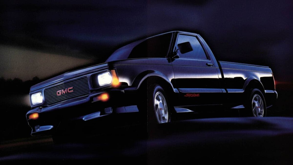 GMC Syclone имел весьма ограниченный тираж - 2998 автомобилей