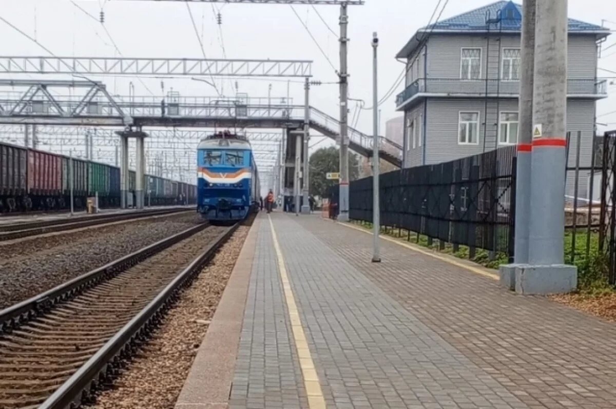    В Данилове отремонтировали железнодорожную платформу