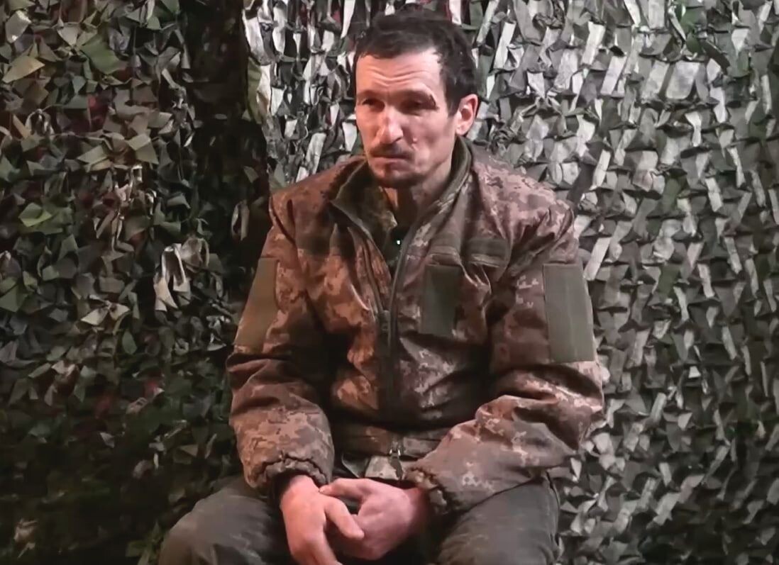   Украинский военнопленный Александр Авраменко / Источник: Кадр из видео
