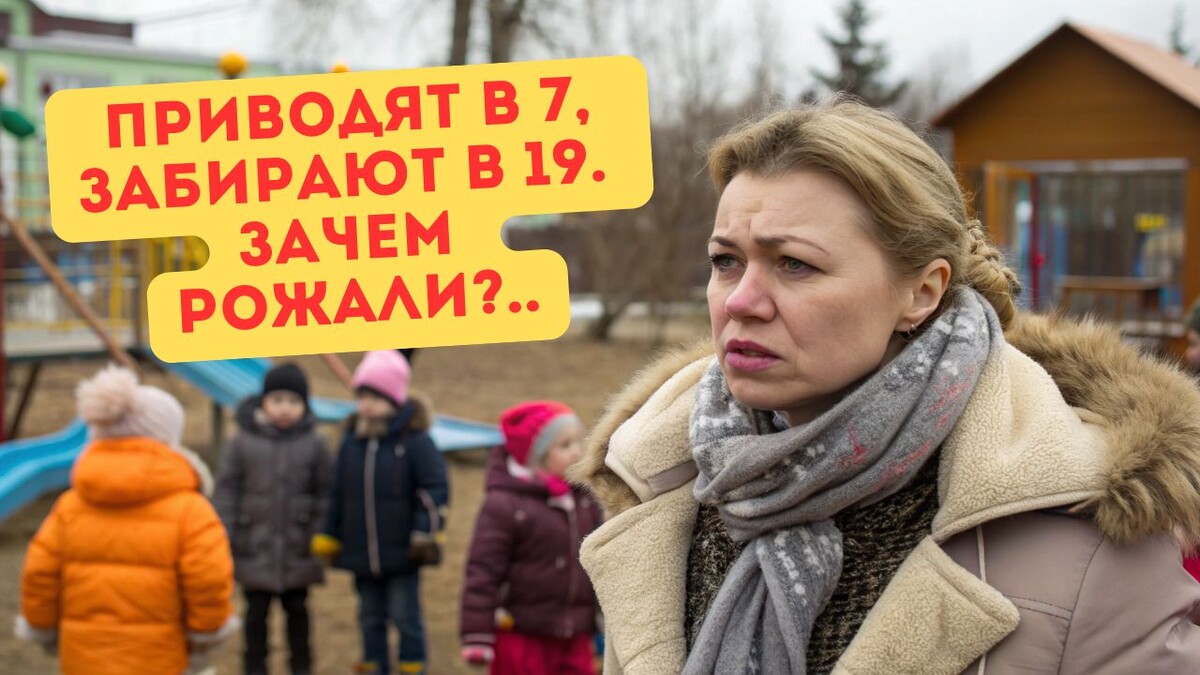 Как их убедить забирать детей пораньше?