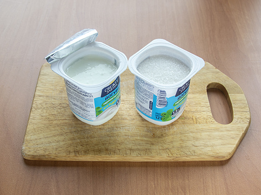 Отмеряем стаканчиком