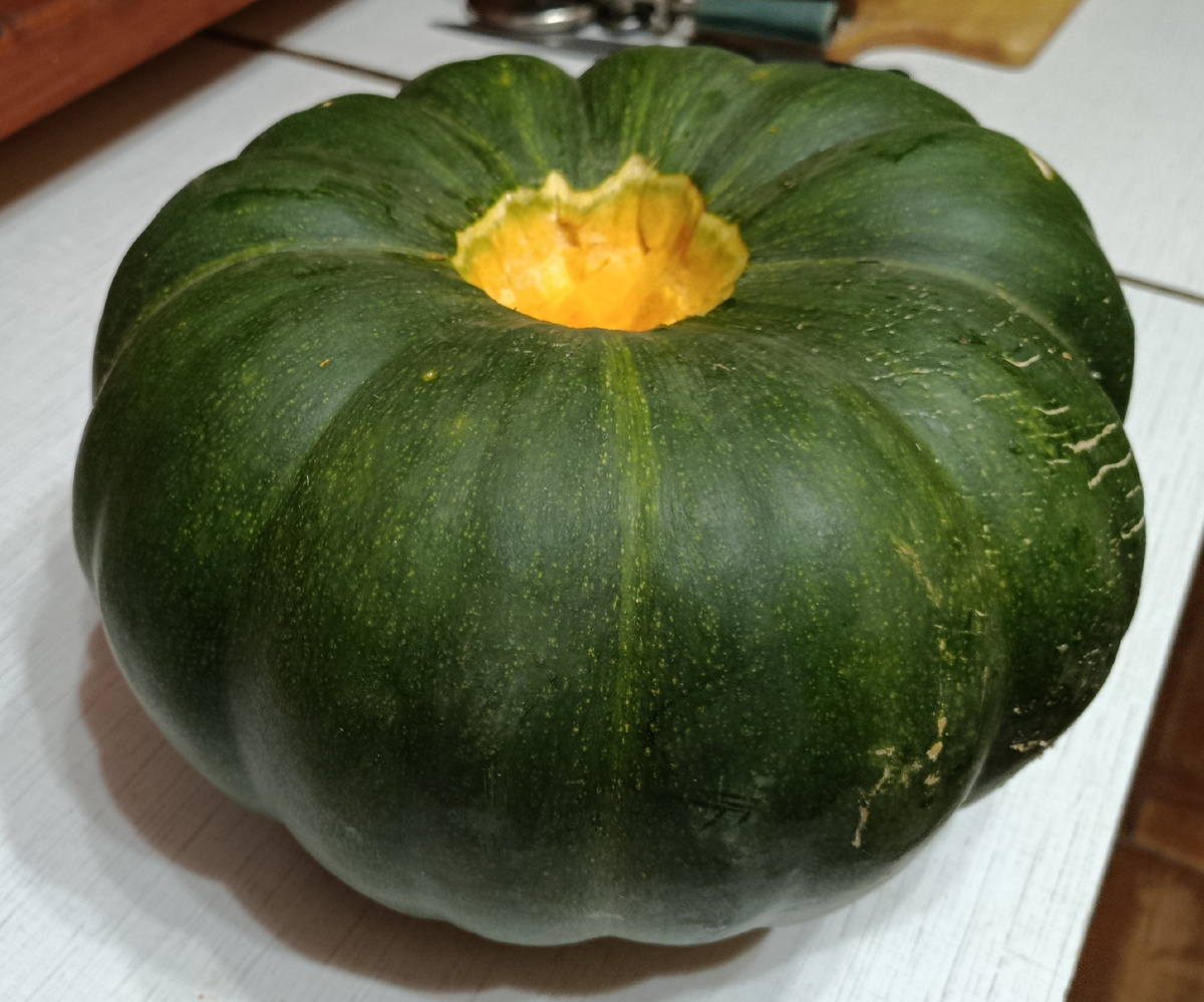 у плодоножки портиться начала, но на сок вполне сгодилась