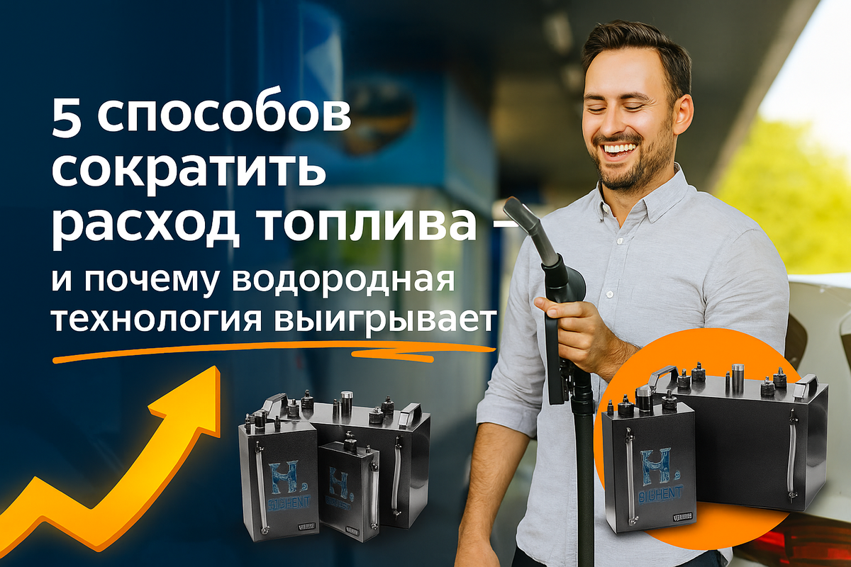 5 способов сократить расход топлива — и почему водородная технология выигрывает