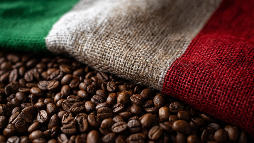 Итальянская обжарка и зерно уверенно держит позиции.