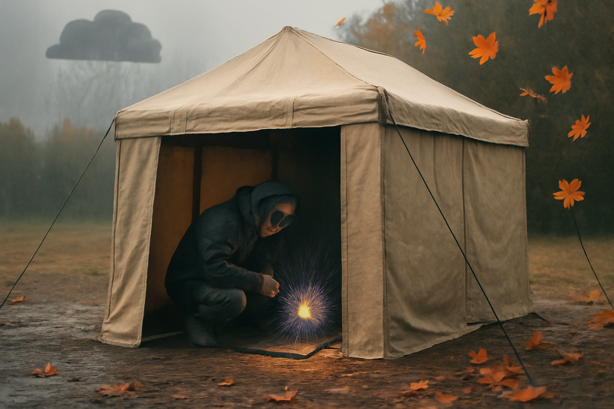 Палатка сварщика МногоТентов.ру