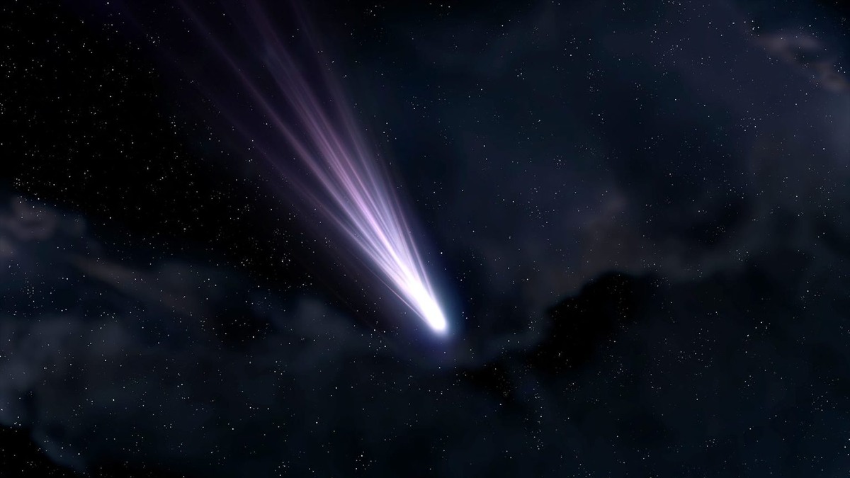 Вот она - комета эта!