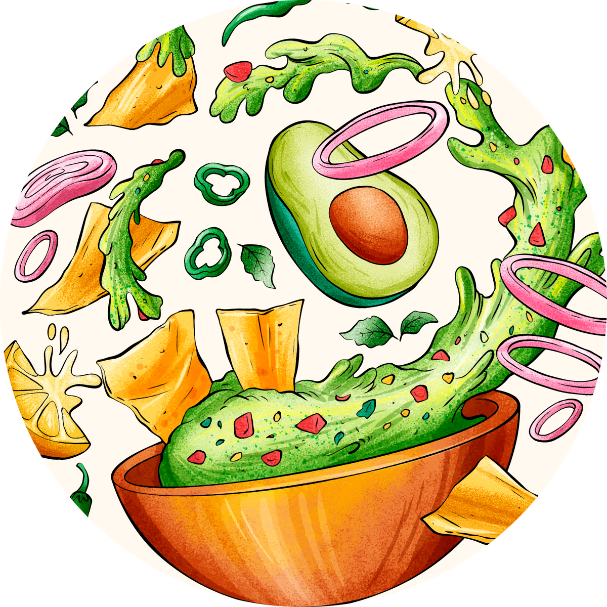 🥗 Картинка Салат "Вессенняя свежесть"