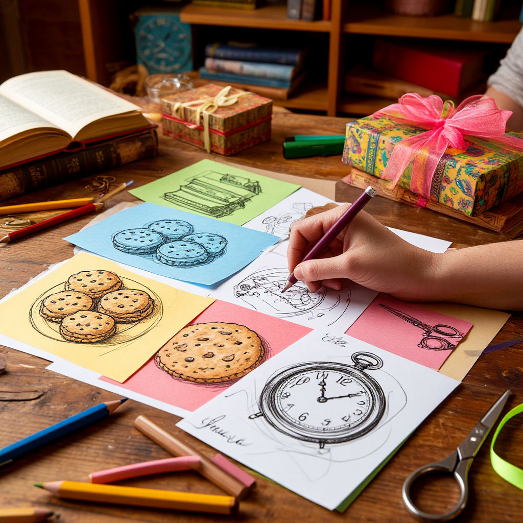 Подготовка — это уже половина игры! Спрячьте записки так, чтобы каждая следующая находилась с помощью решения задачки с предыдущей.