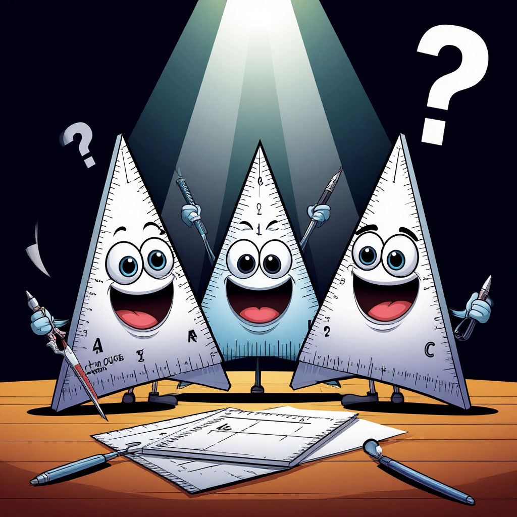 Они выглядят по-разному, но на самом деле — близнецы! Как отличить настоящие признаки равенства треугольников от ложных? Секретный код для вашего ребенка внутри!