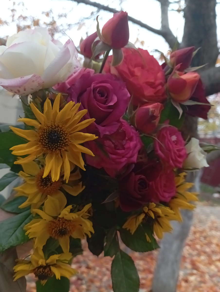 Букетик из моего сада вам.