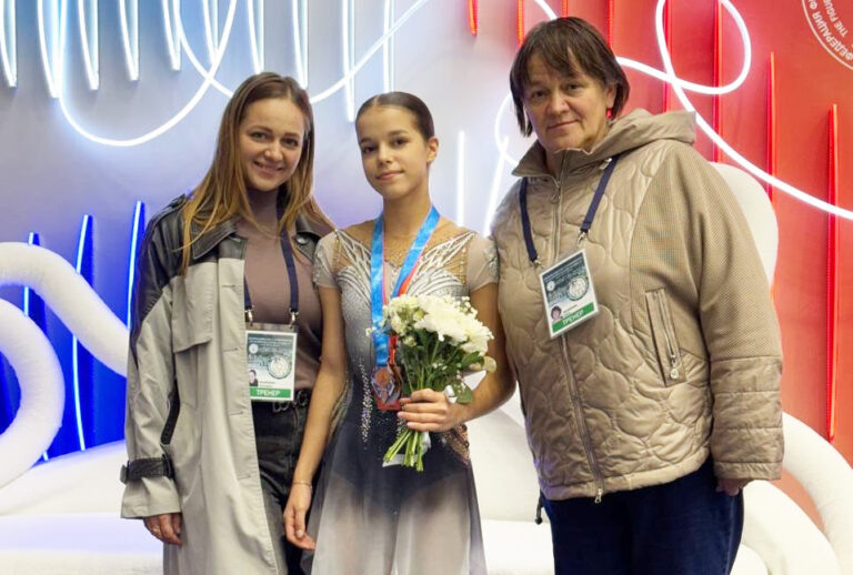    Оренбургская фигуристка Арина Ореховская завоевала историческую бронзу в Казани Антон Пичурин