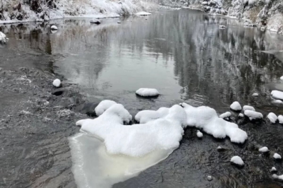    В Челябинской области на Таганае начался ледостав