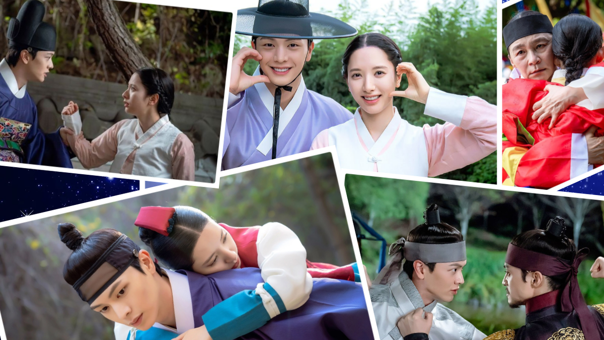 Коллаж создан автором этой статьи. В нем использованы кадры из дорамы "Возвращение во дворец" 2025 года.