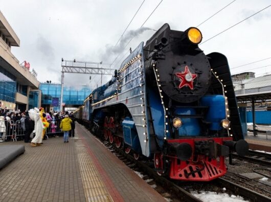    Поезд Деда Мороза // фото: don24.ru