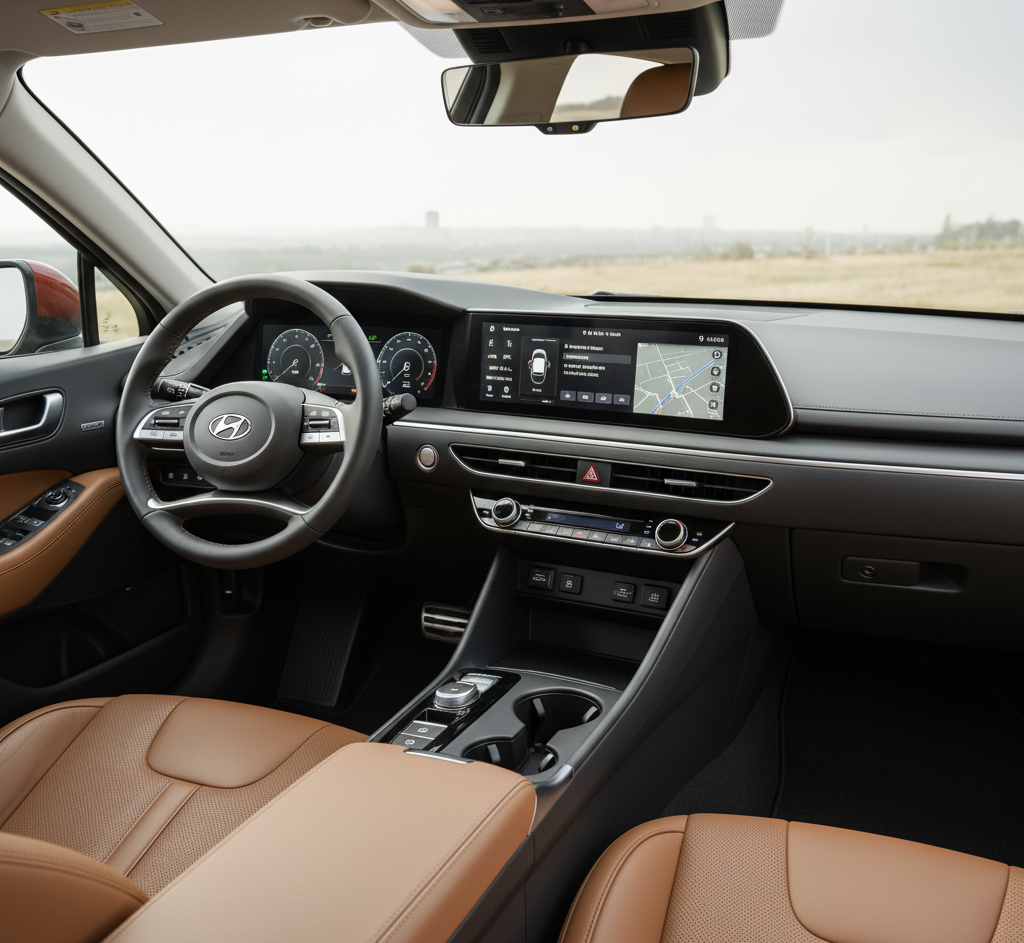 Hyundai Sonata DN8 Салон