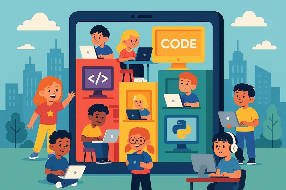    В Санкт-Петербурге немало школ программирования для детей