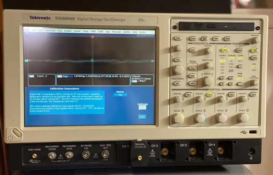 Осциллограф tektronix TDS6604B 6ghz