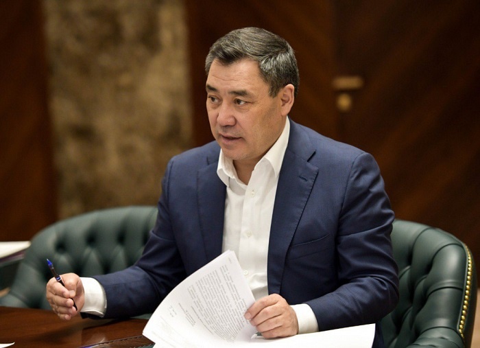 Садыр Жапаров. Фото с сайта kaktus.media