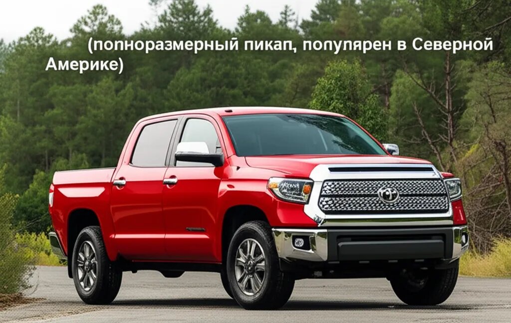    Toyota Tundra (полноразмерный пикап, популярен в Северной Америке) Вадим Карданов