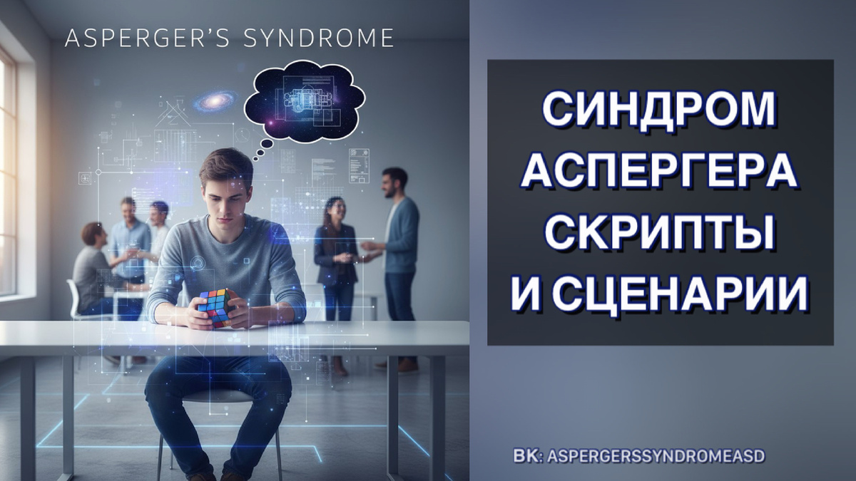 Синдром Аспергера скрипты и сценарии