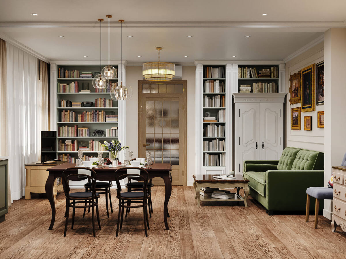 Дизайн-проект двухкомнатной квартиры в Яковоапостольском переулке фото с объекта ремонта Domeo