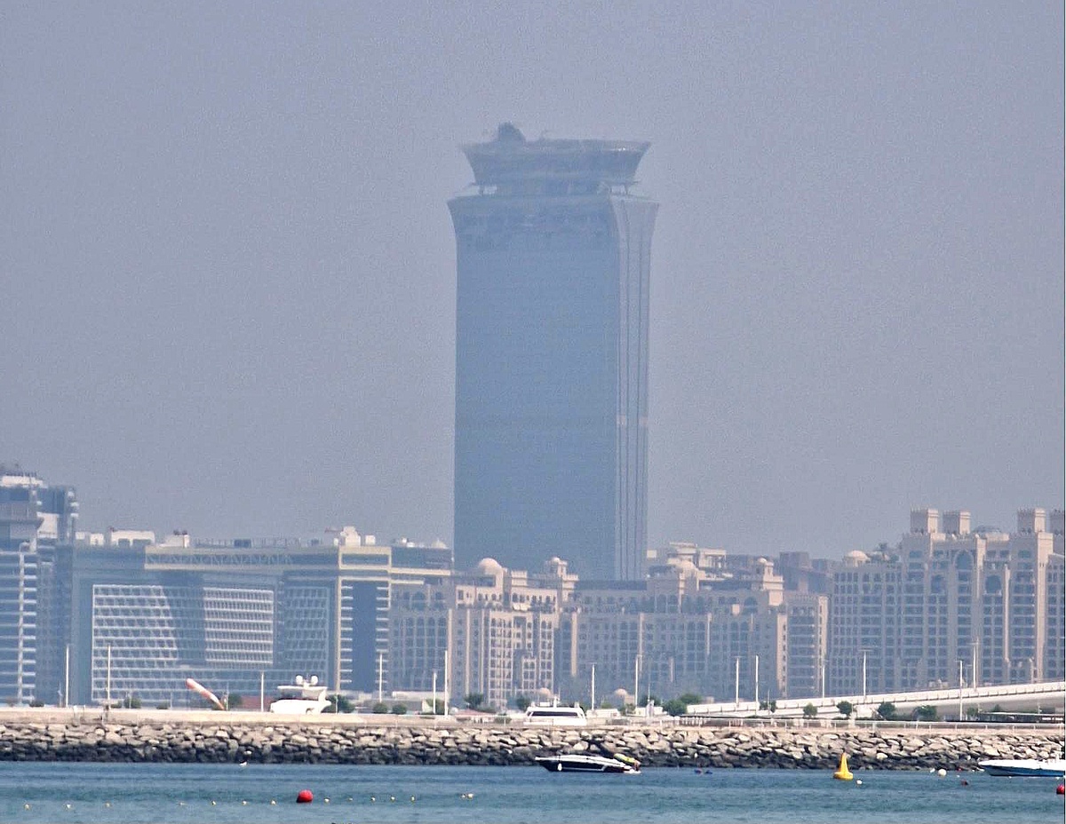 Фото из личного архива: небоскрёб The Palm Tower