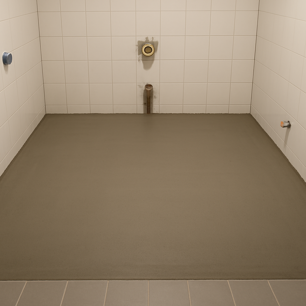 По СНиП 3.04.01-87 влажность стяжки перед укладкой покрытий должна быть не выше 4% для цементных и 1,5% для гипсовых составов.
