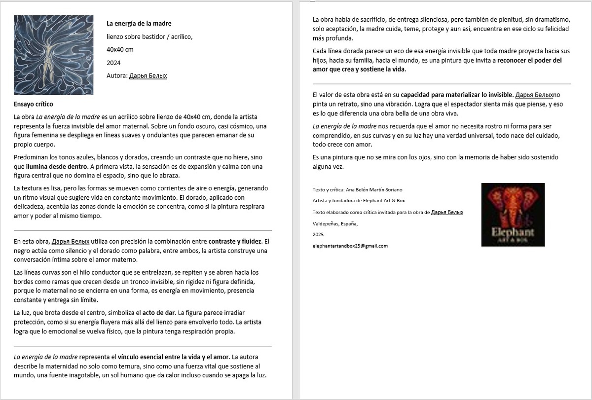 оригинал от Ana Belén Martín Soriano 