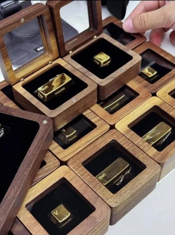    Золотые кнопки в качестве премии