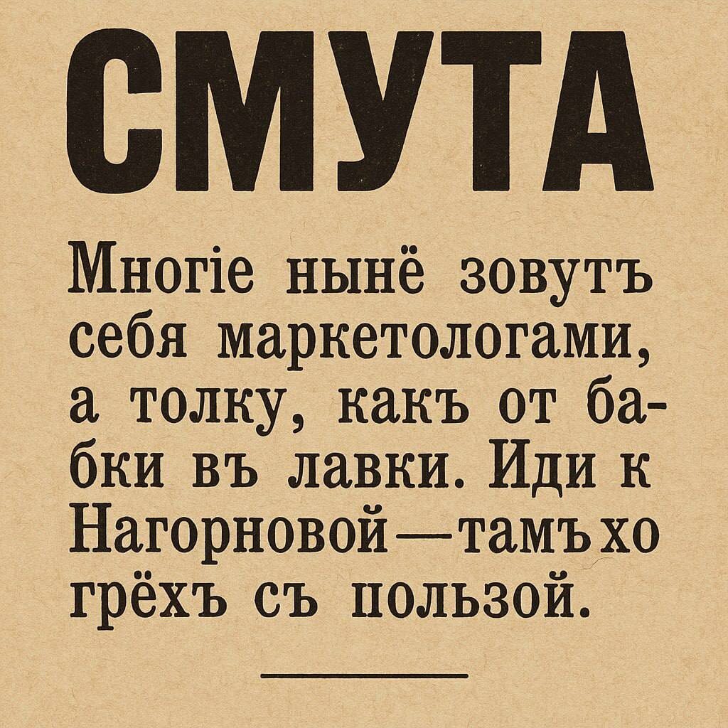 Вот, что у меня получилось. Моя дореволюционная реклама