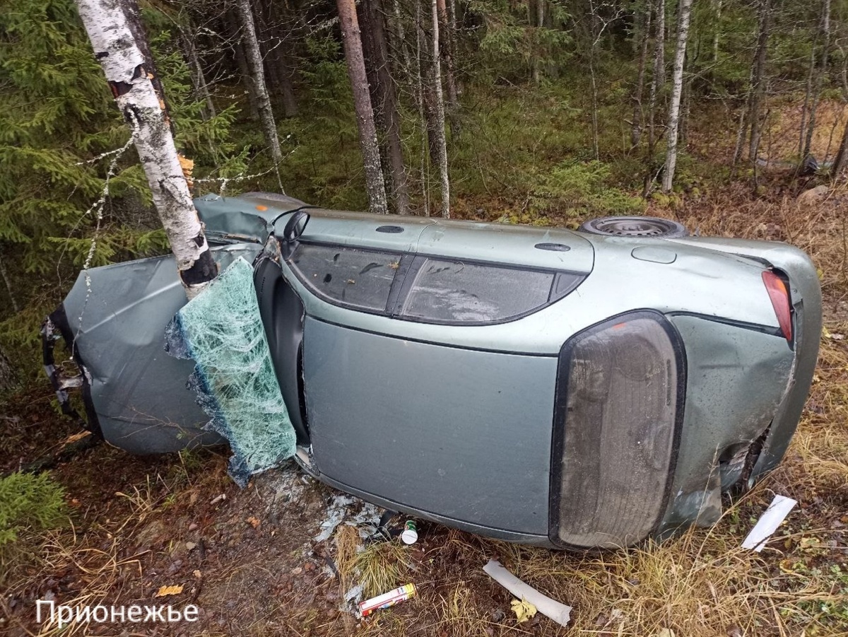    Стало известно, кто пострадал в жестком ДТП под Сортавалой© ГАИ Петрозаводска