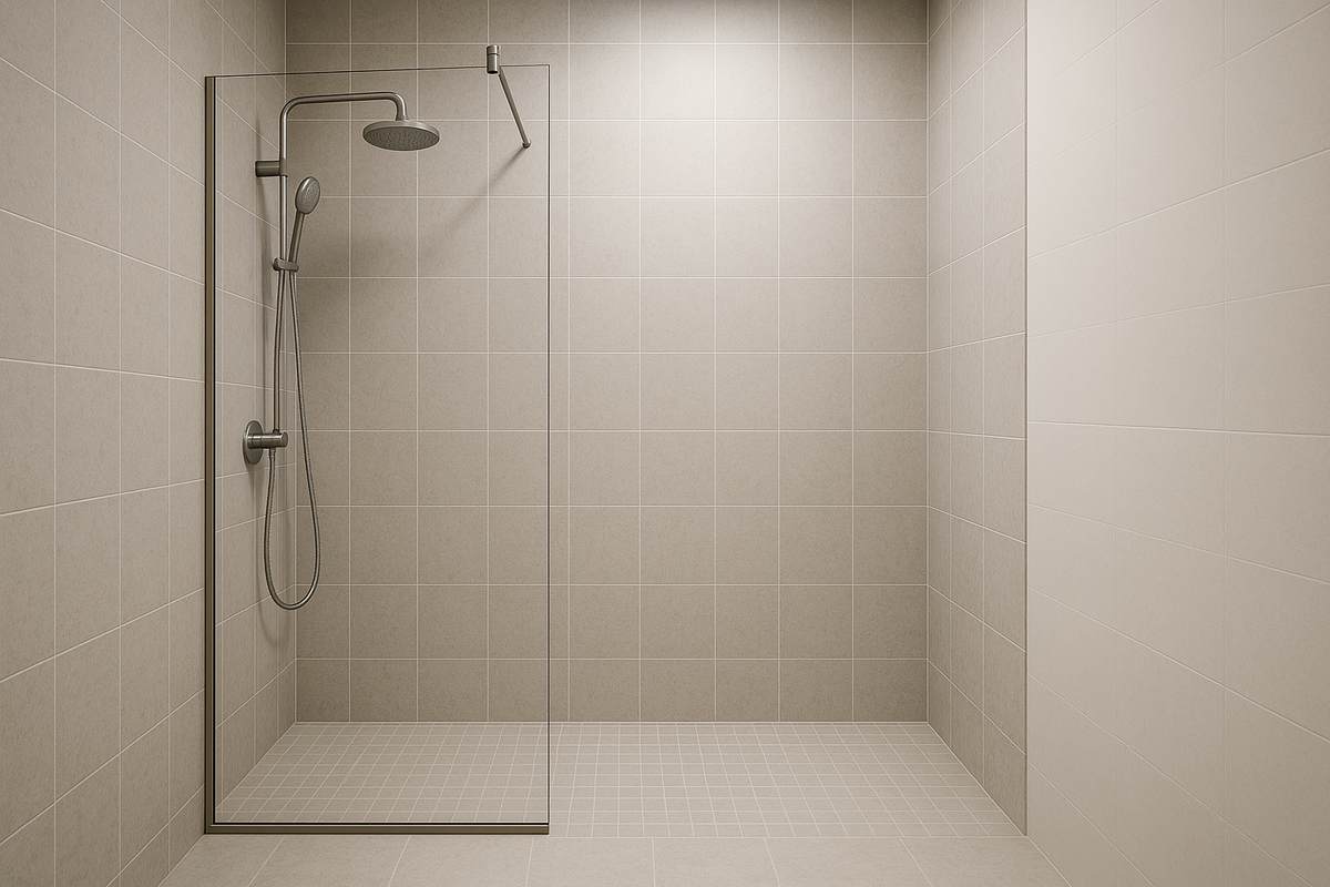 Придётся поднимать весь пол санузла на 7–10 см, а это — дополнительные деньги.