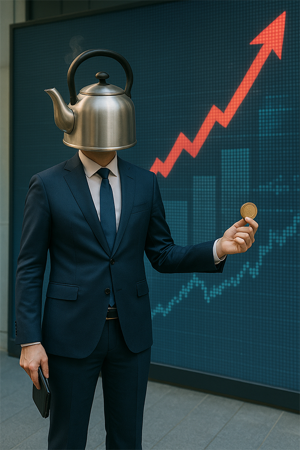 Наверное так выглядит инвестиционный чайник