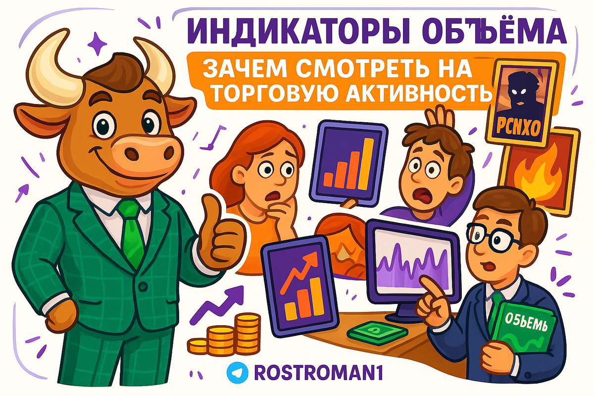    Индикаторы объёма: 7 ошибок анализа, из-за которых трейдеры теряют деньги РоСТ | Роман о Системном Трейдинге