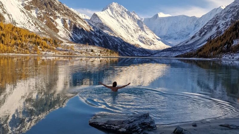    Зимний Горный Алтай. Елена Краева
