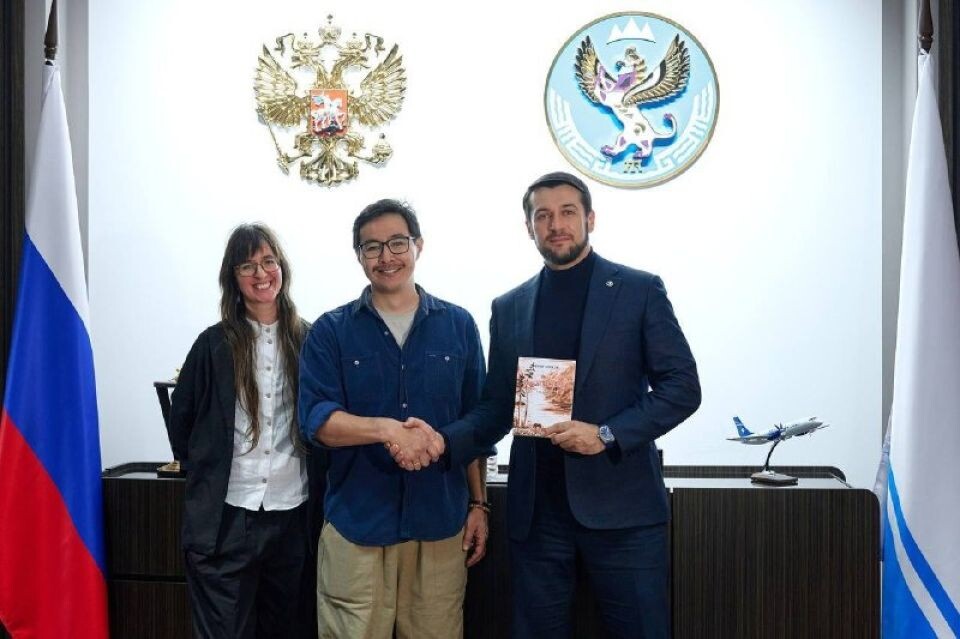    Встреча Александра Прокопьева и Михаила Кулунакова. Источник: t.me/asprokopyev