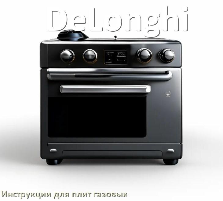 
Газовая плита DeLonghi инструкция по применению и эксплуатации