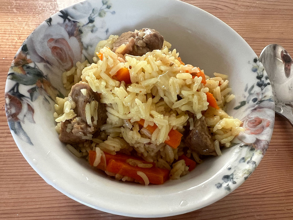 Плов с курицей