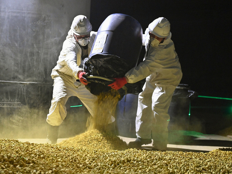     Специалисты меняют катализатор на НМЗ/фото - Александр Антонов/Норникель