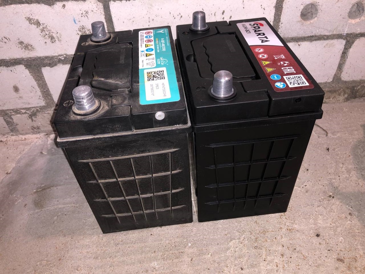 Новый и старый аккумулятор Voyah