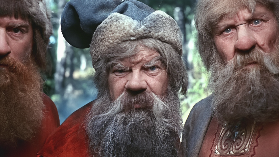 Кадр из фильма-сказки «Морозко», производство киностудии имени М. Горького, режиссёр Александр Роу, 1964 г.