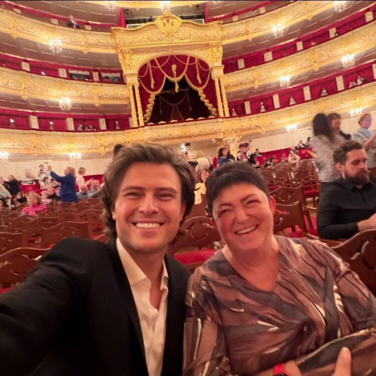 Прохор Шаляпин показал редкое фото с мамой📷
