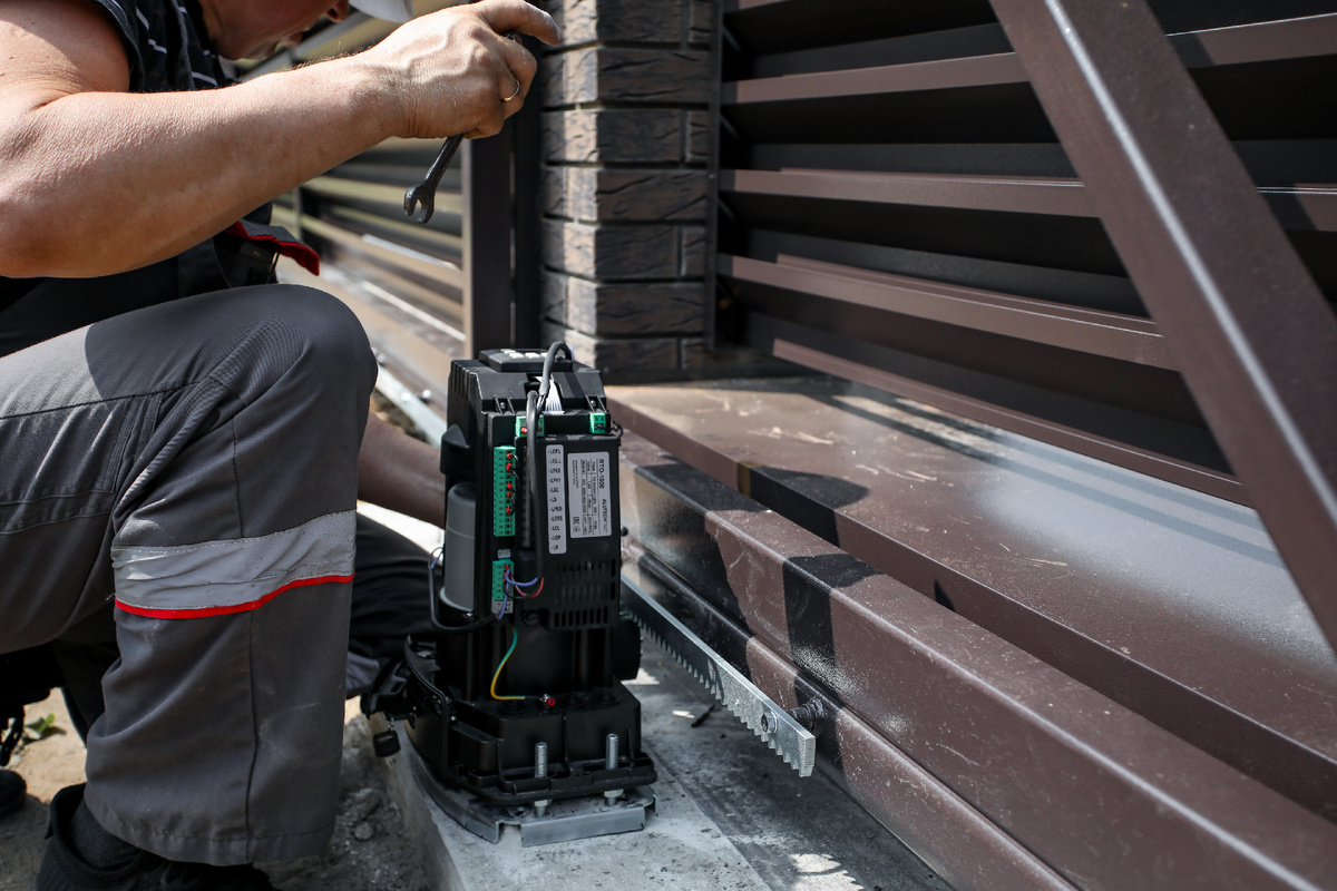 Установка автоматики на ворота