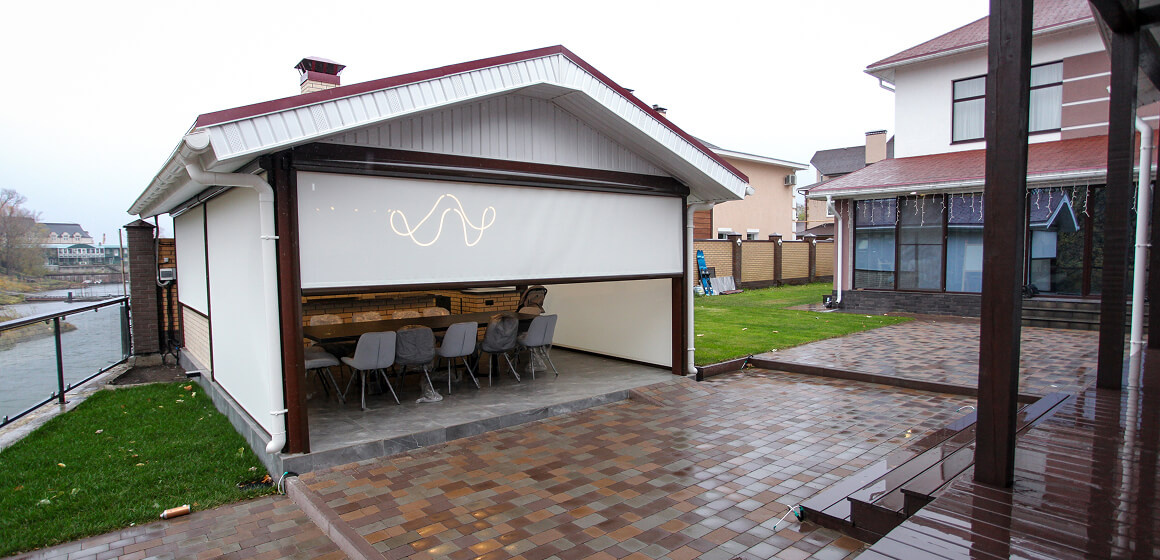 маркиза для террасы