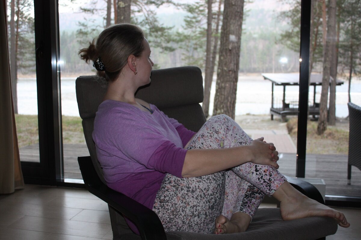 Красивый вид на Катунь